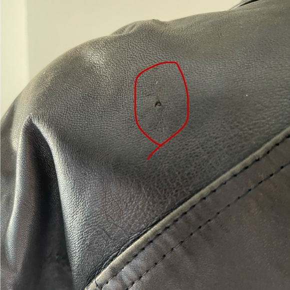 Vintage ADA Black Leather Jacket Size Medium - Picture 13 of 16